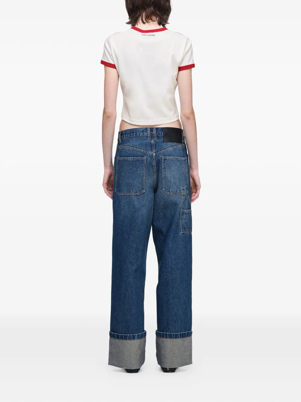 Marc Jacobs Pop J Marc ringer T-shirt Wit
