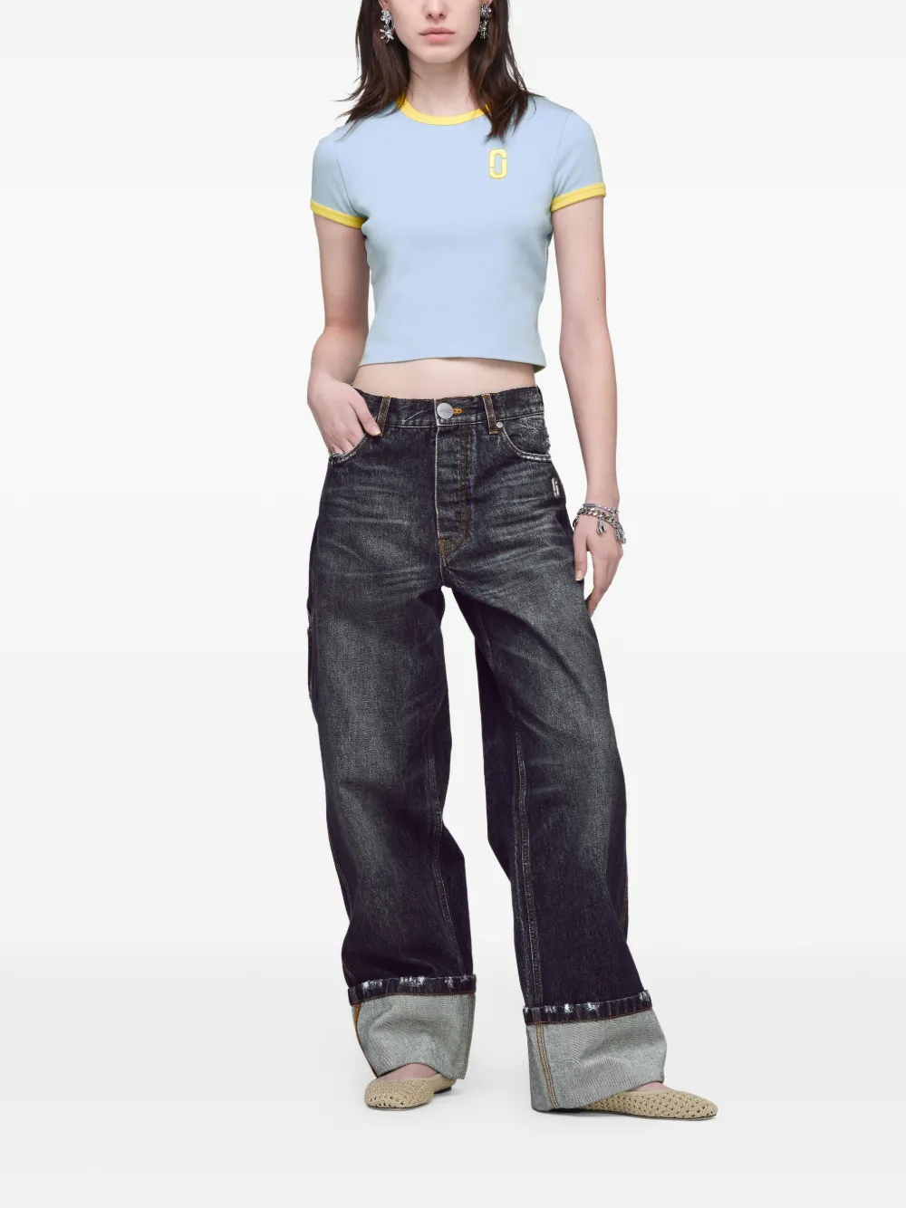  Marc Jacobs Camiseta Pop J Marc - Azul 