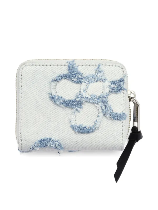 Marc Jacobs ザ デイジー デニム 財布 | ブルー | FARFETCH JP
