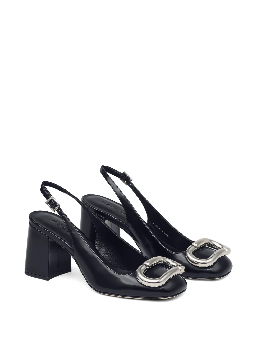 Marc Jacobs Pop J Marc slingback pumps Zwart