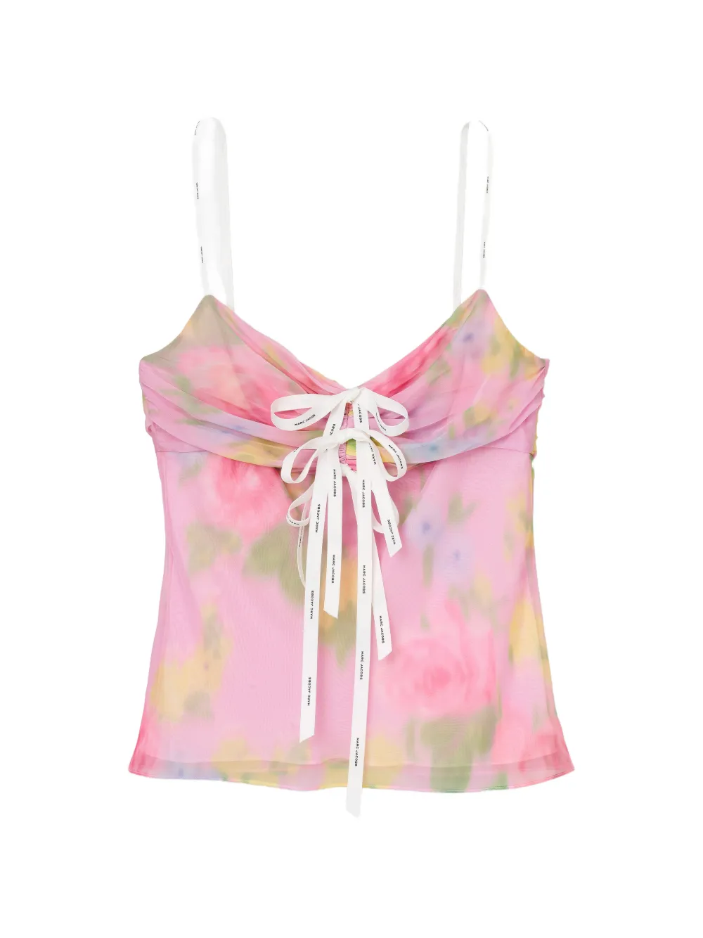 Marc Jacobs blurred floral-print top - Rosa