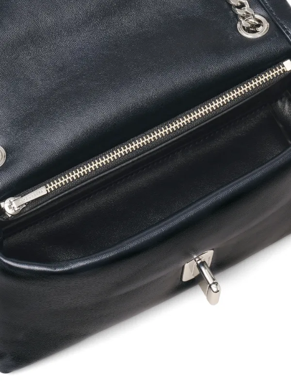 Marc Jacobs The Pop J Marc Chain Mini Bag | Black | FARFETCH