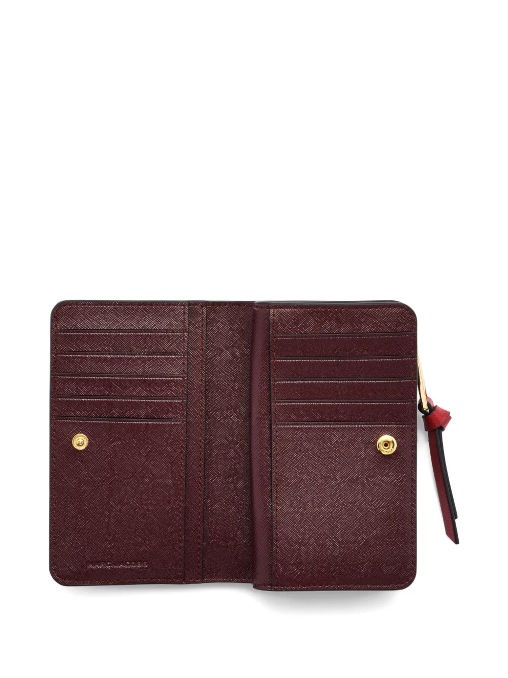 Marc Jacobs Compacte portemonnee Zwart