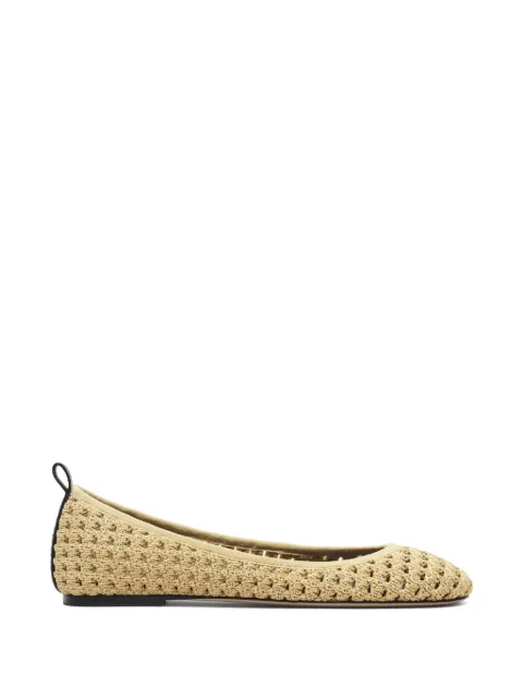 Marc Jacobs flats The Crochet Lace Up