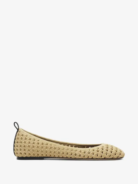 Marc Jacobs bailarinas The Crochet con cordones