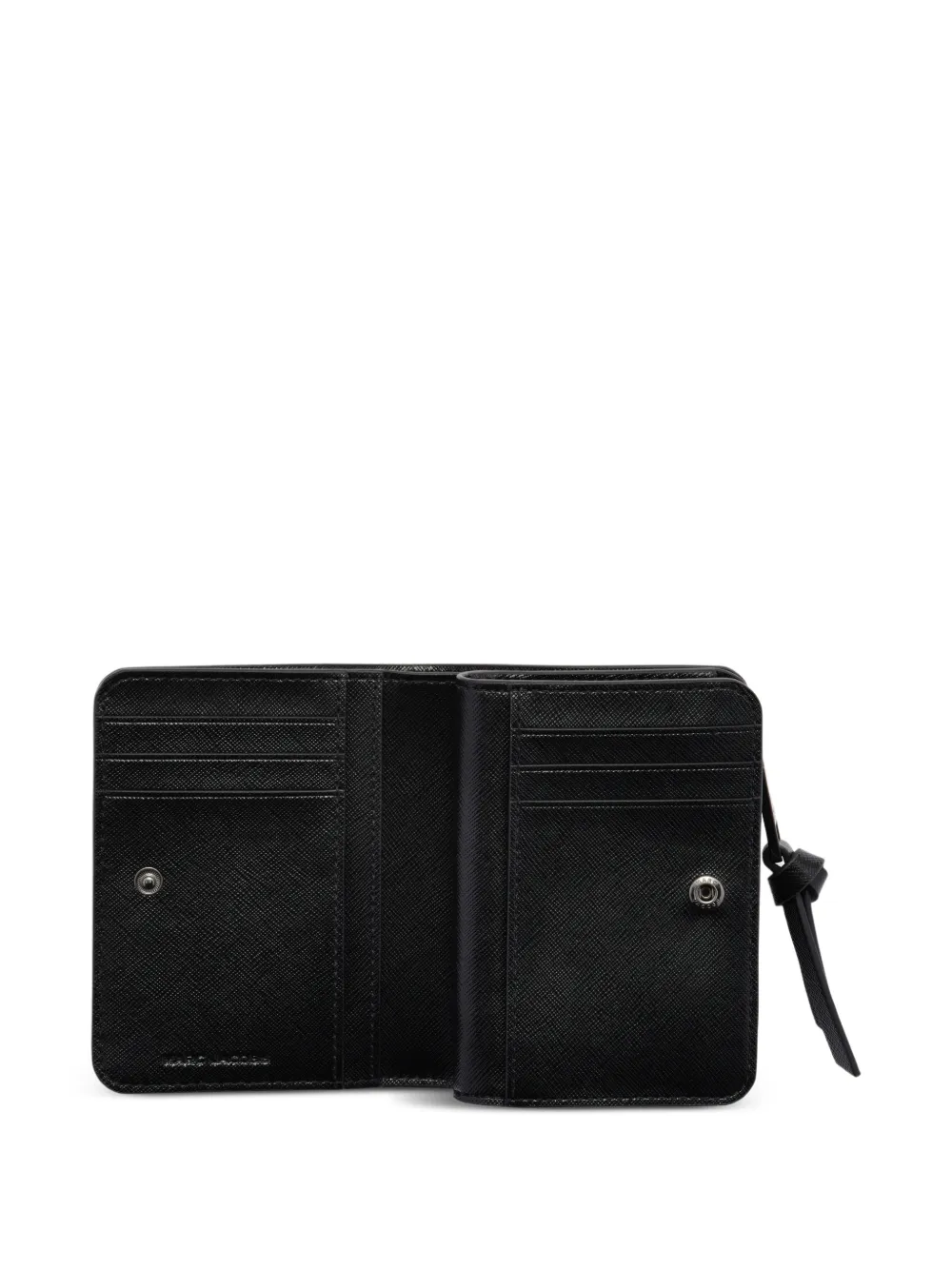 Marc Jacobs The Snapshot Compact kleine portemonnee Zwart