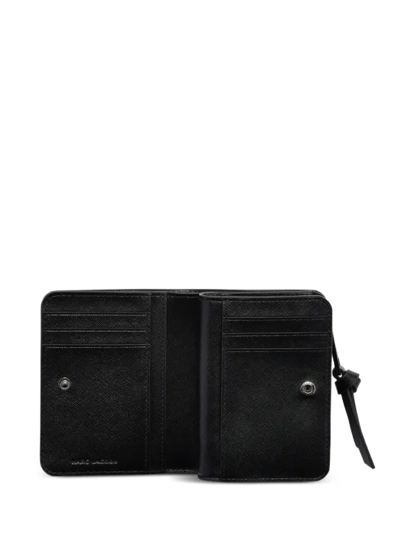 Marc Jacobs The Snapshot DTM Mini Compact Wallet | Black | FARFETCH