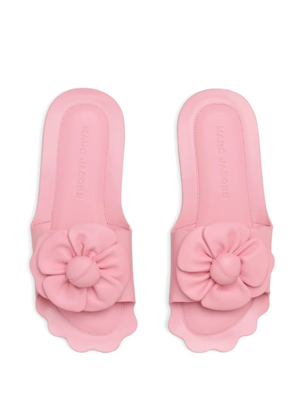 Marc Jacobs Daisy floral-appliqué sandals Roze