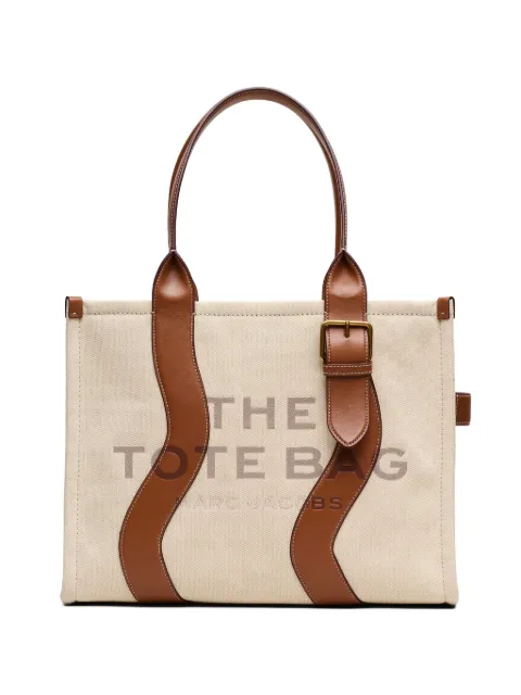 Marc Jacobs large The Wavy canvas tote bag