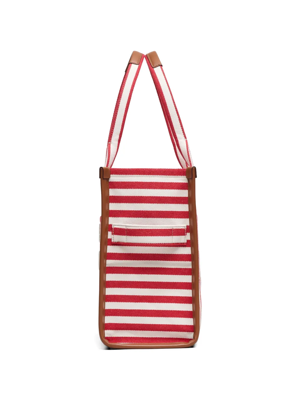 Marc Jacobs The Shopper grote gestreepte shopper Rood