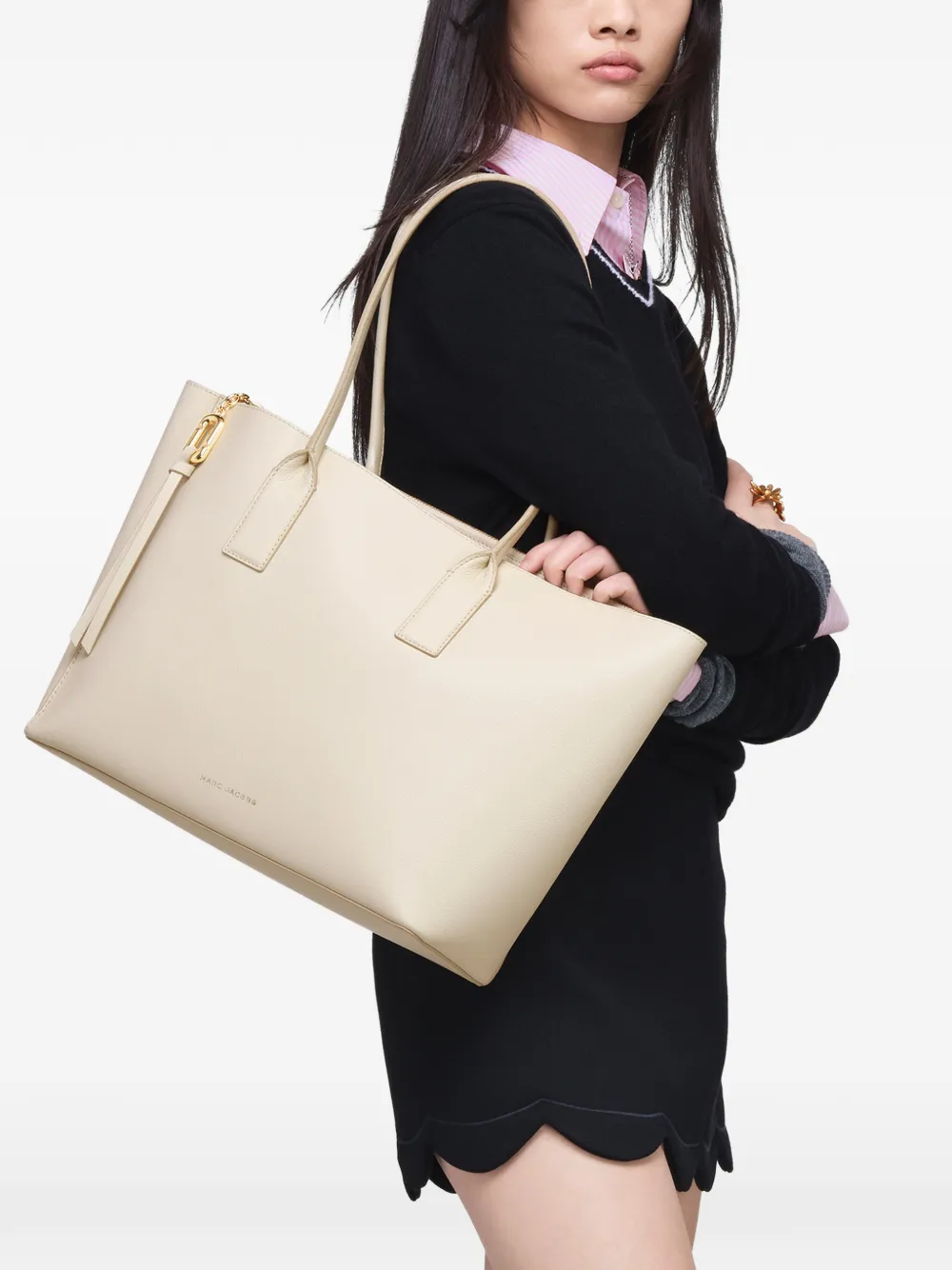Marc Jacobs The Pop J Marc shopper Beige