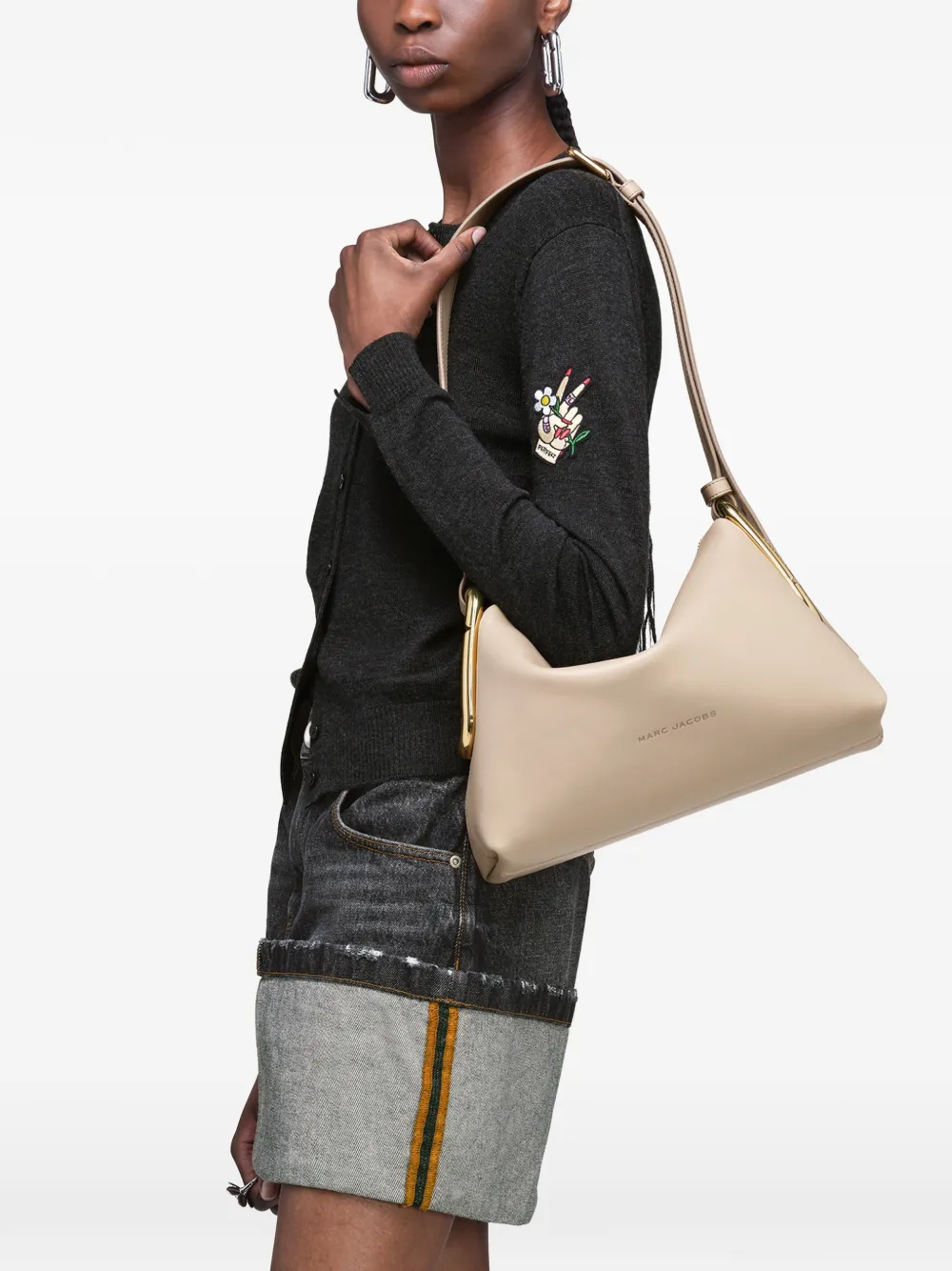 Marc Jacobs Medium Scene schoudertas Beige