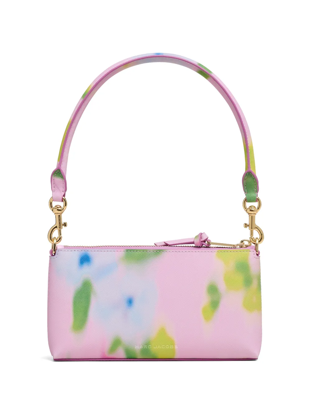 Marc Jacobs The Blured Floral Snapshot verstelbare schoudertas met bloemenprint Roze