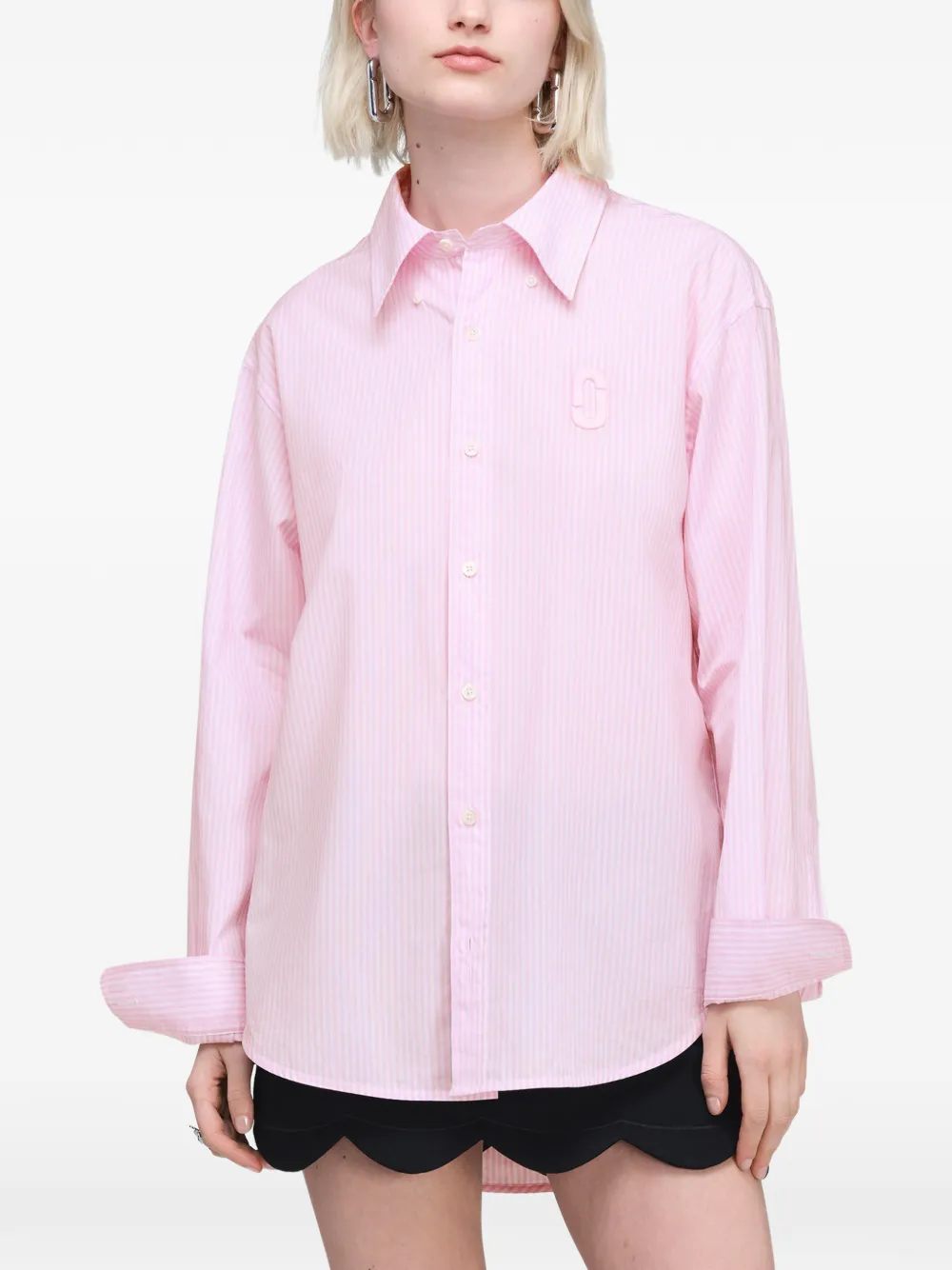 Marc Jacobs Pop J popeline blouse Roze
