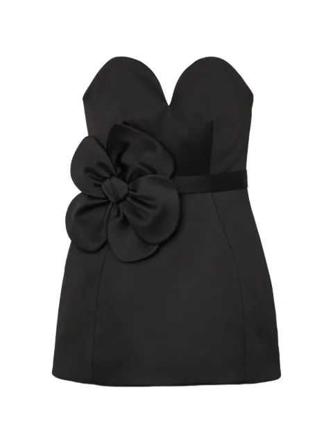 Marc Jacobs vestido corto con aplique de margarita