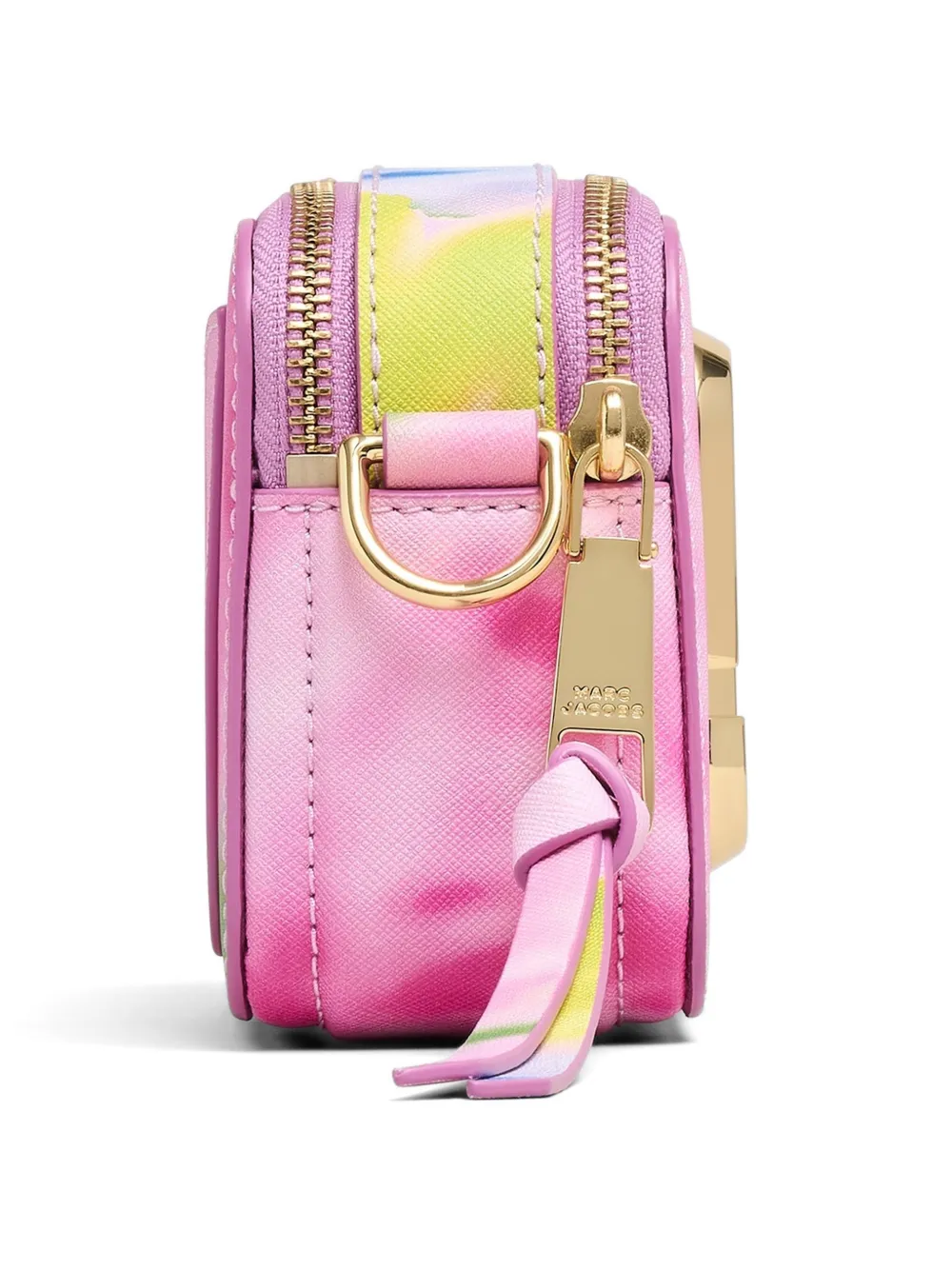 Marc Jacobs The Blured Floral Snapshot schoudertas met bloemenprint Roze