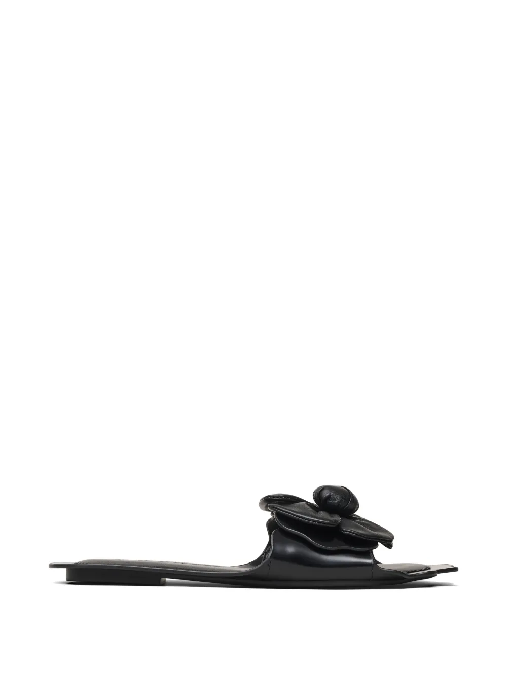 Marc Jacobs Daisy scalloped-edge sandals - Schwarz