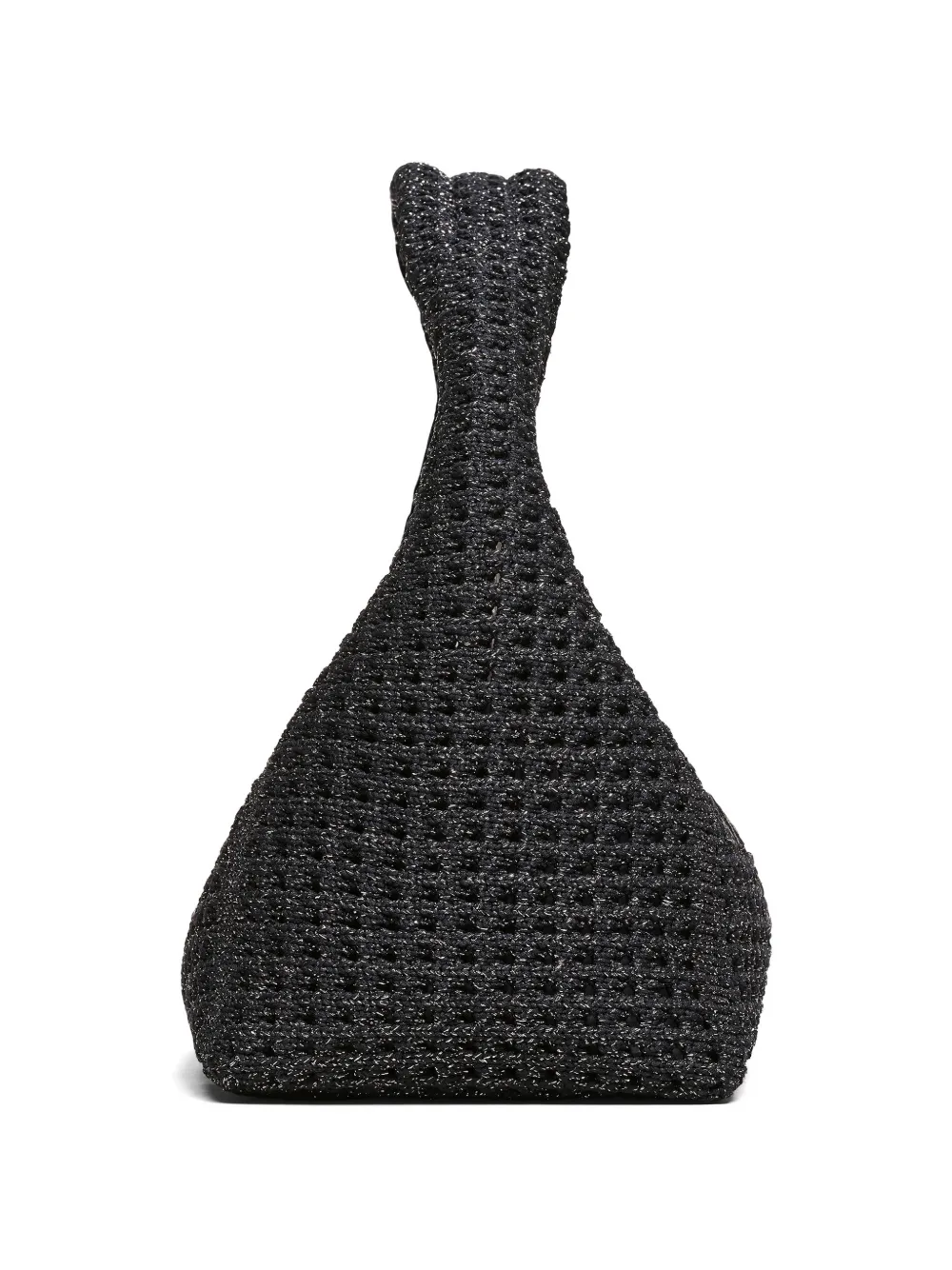 Marc Jacobs The Crochet mini-tas Zwart