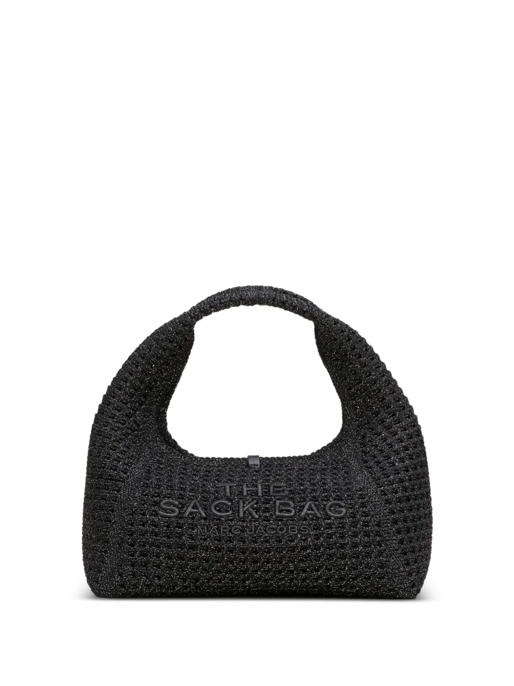 Marc Jacobs mini The Sack Bag crochet tote bag - Nero