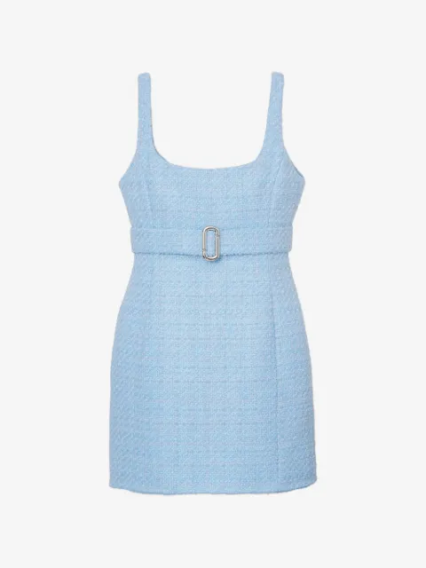 Marc Jacobs belted tweed dress