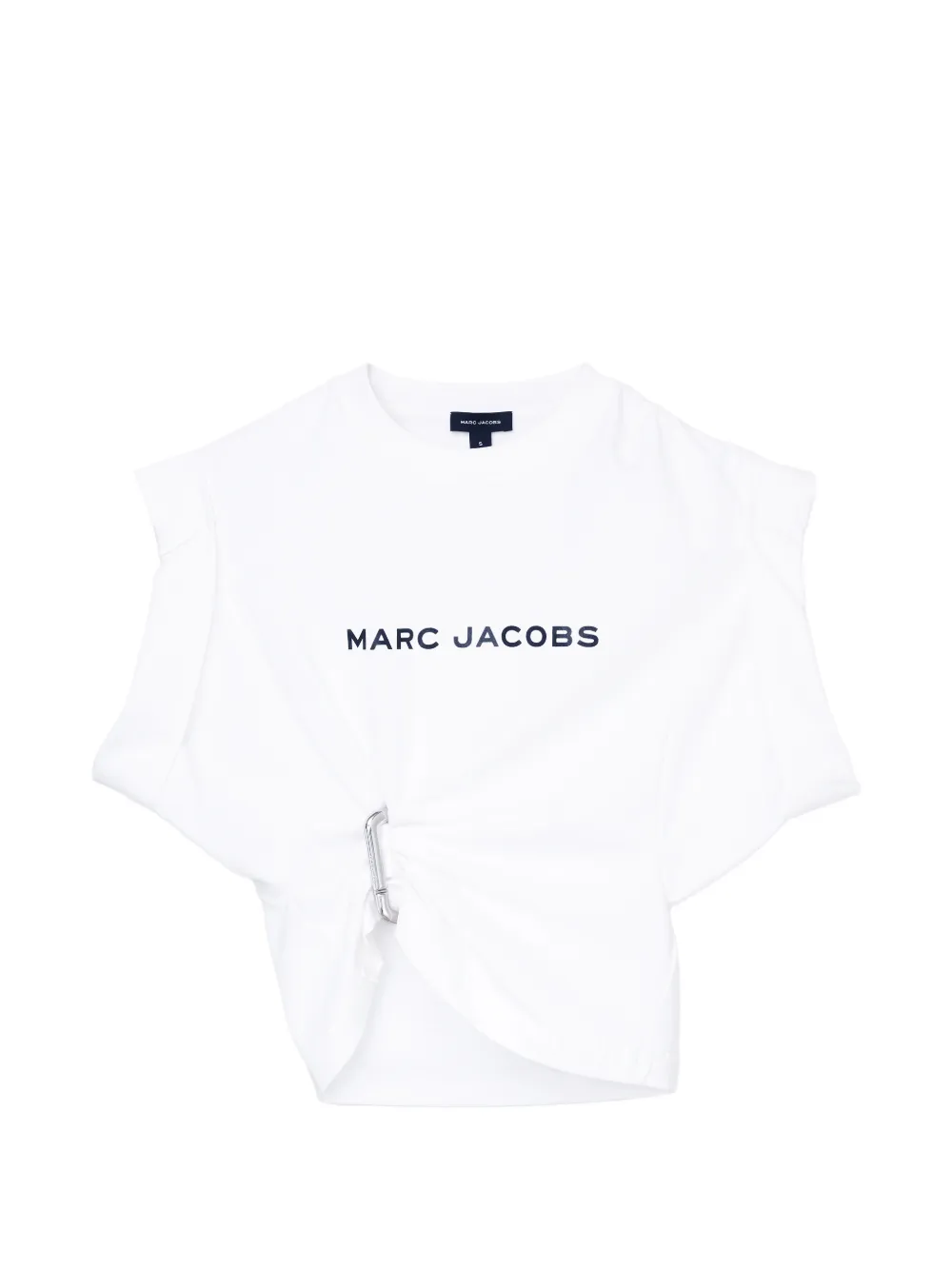 Marc Jacobs Pop J Marc draped T-shirt - Weiß