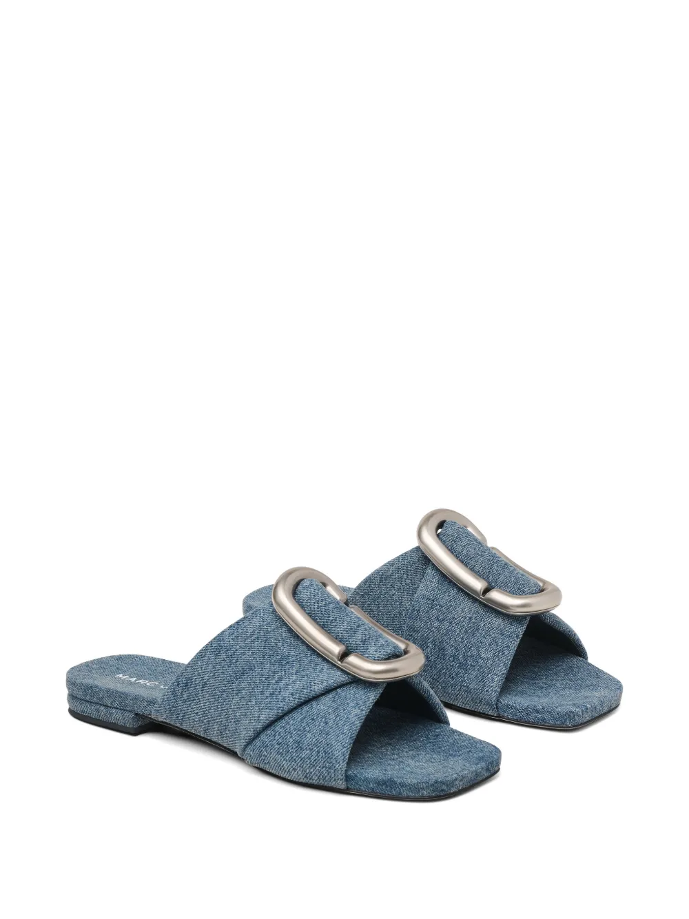 Marc Jacobs Pop J Marc denim sandals Blauw