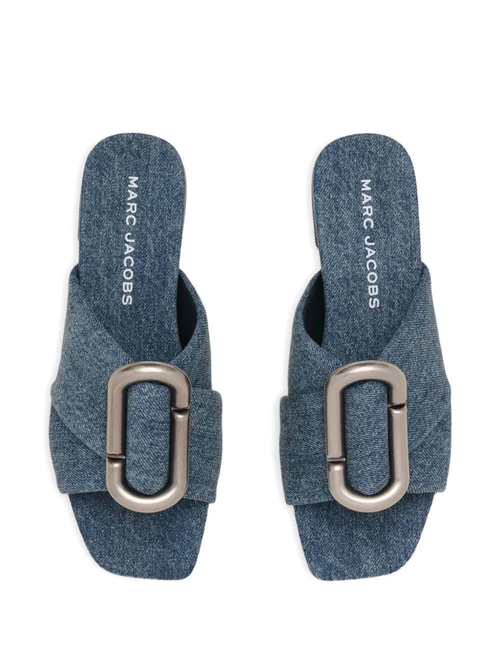 Marc Jacobs Pop J Marc denim sandals Blauw