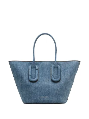 JW Anderson Denim Tote Bag | Blue | FARFETCH