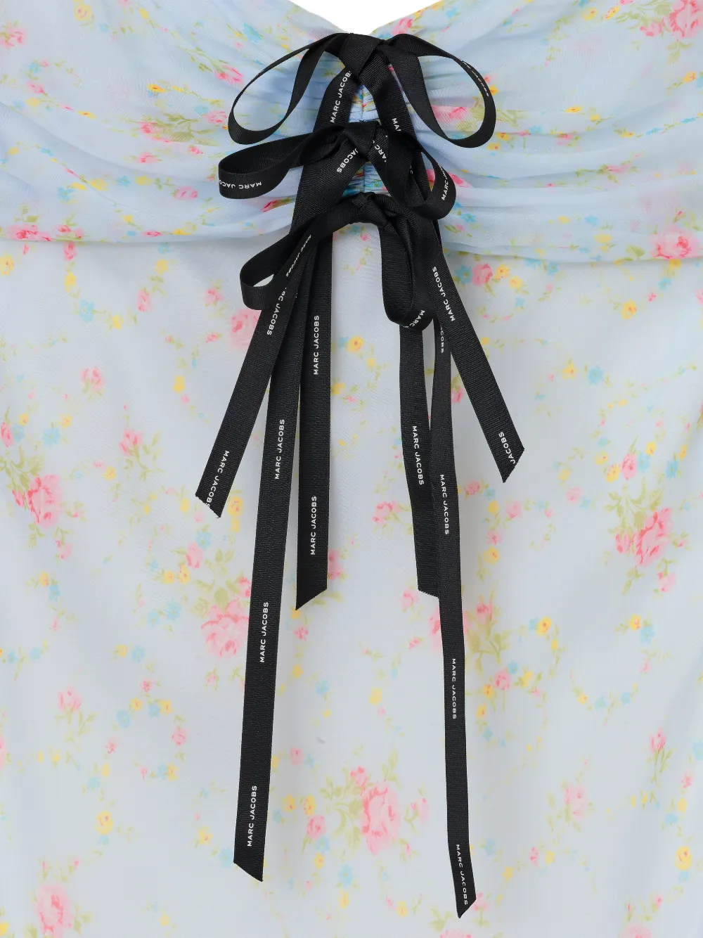 Marc Jacobs Mini-jurk met bloemenprint Blauw