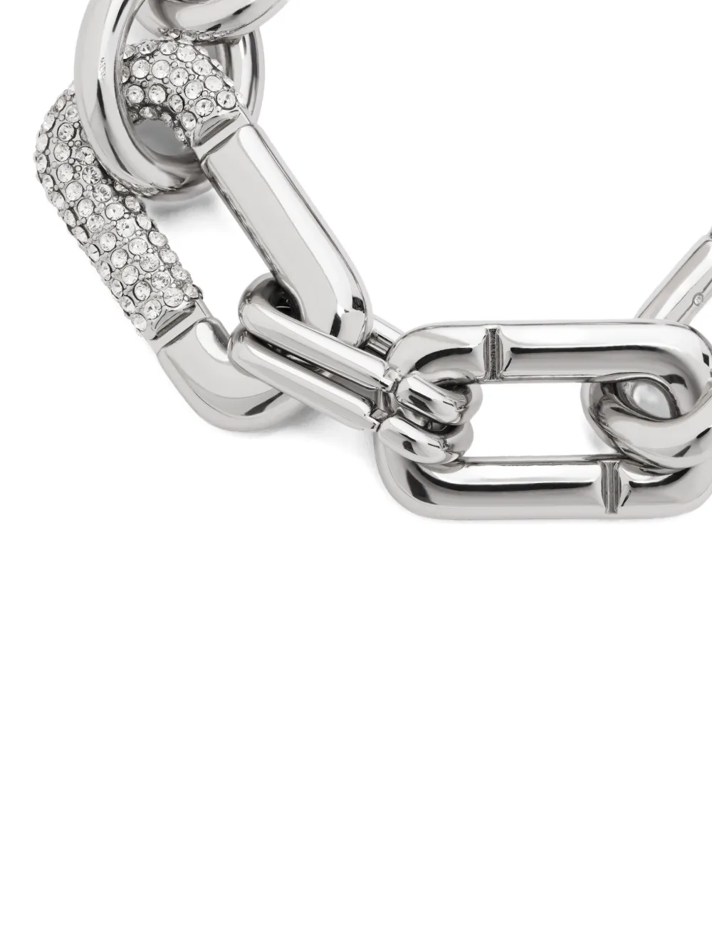  Marc Jacobs Pulsera The Pop J Marc En Pavé - Plateado 