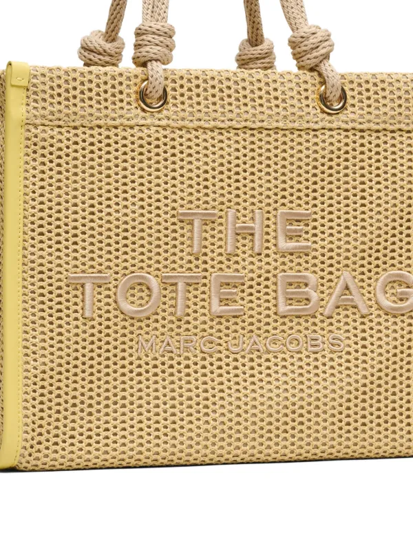 Marc Jacobs Large The Tote Bag woven-rope Tote Bag | Neutrals