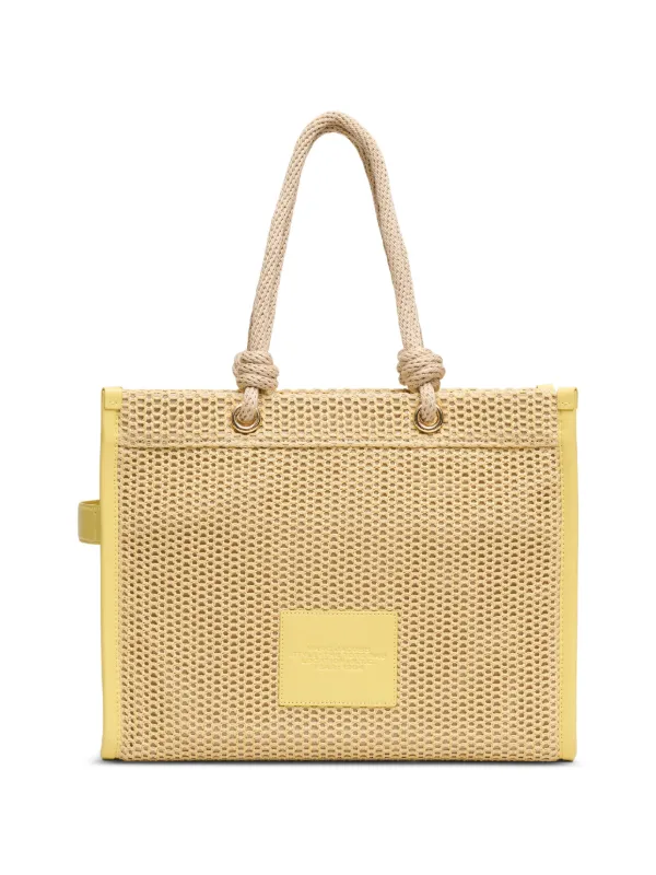 Marc Jacobs Large The Tote Bag woven-rope Tote Bag | Neutrals