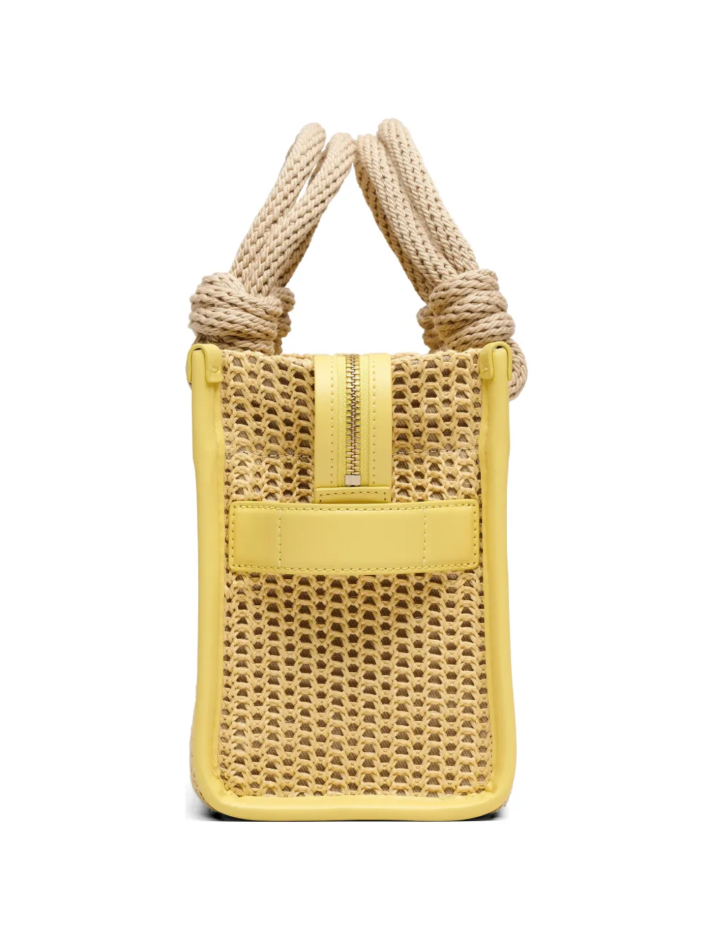 Marc Jacobs Kleine The Woven shopper Beige