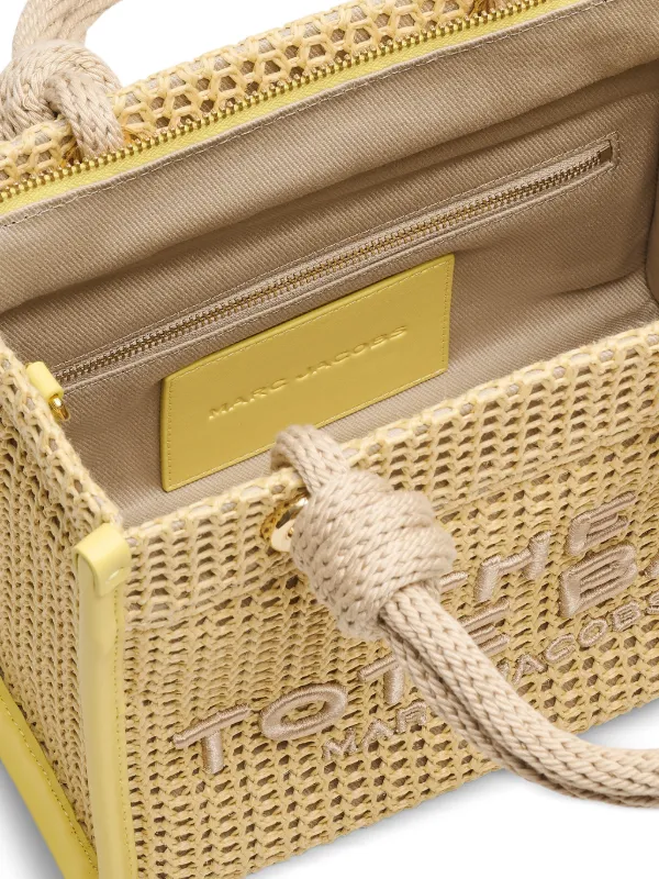 Marc Jacobs Small The Tote Bag woven-rope Tote Bag | Neutrals