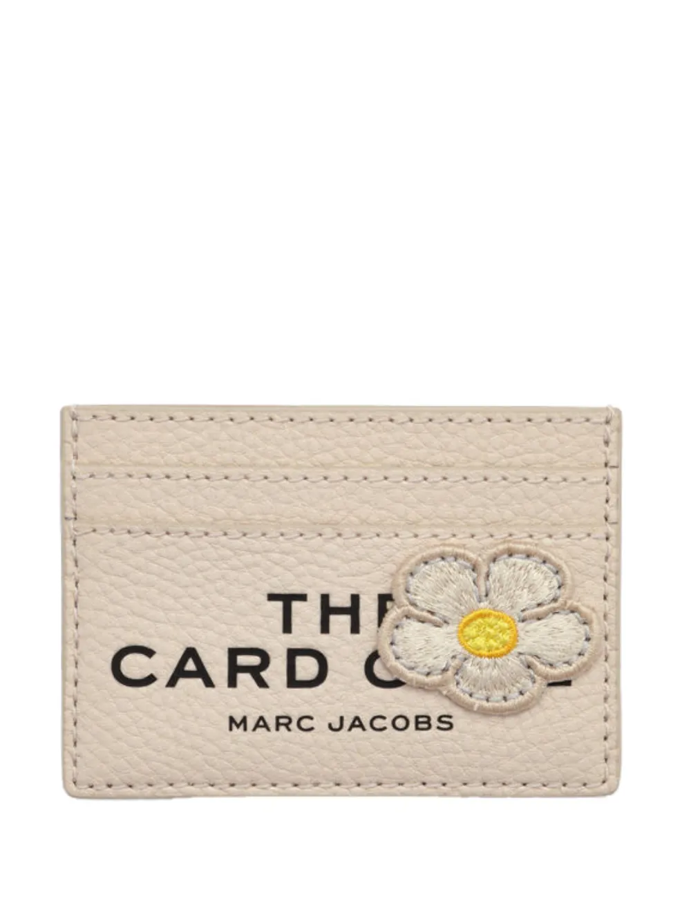 Marc Jacobs The Camp Card Case patchwork leather card holder - Nude