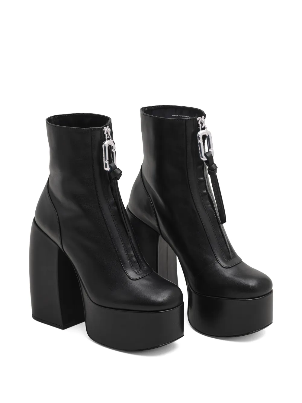 Marc Jacobs The Gigi platform ankle boots Zwart