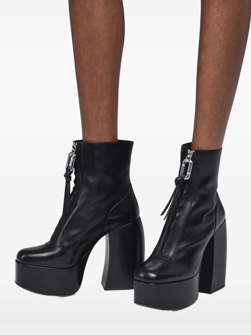 Marc Jacobs The Gigi platform ankle boots Zwart