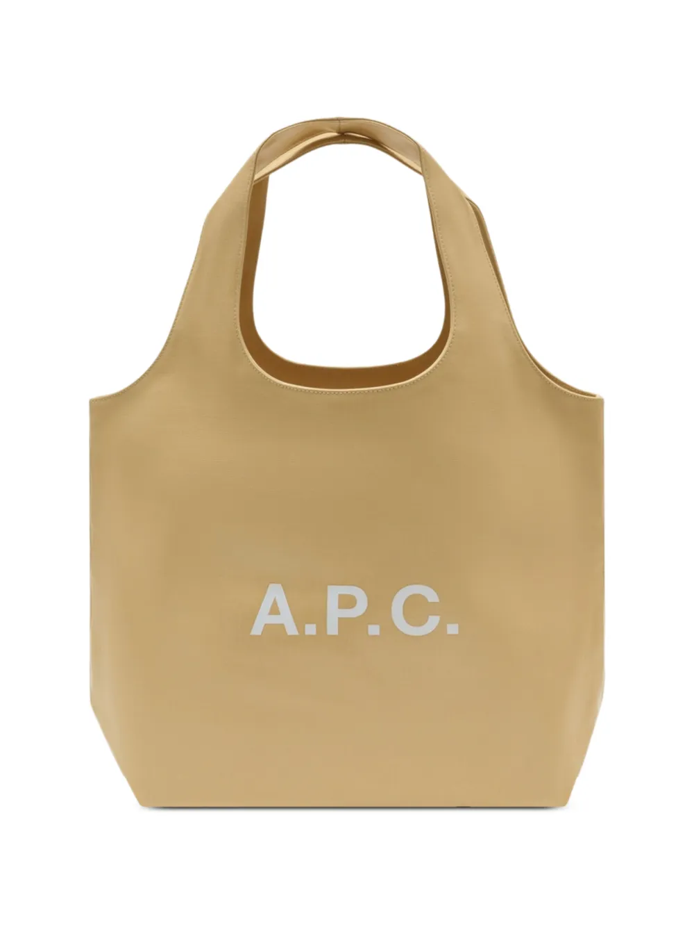 A.P.C. Ninon shopper tote bag - Toni neutri