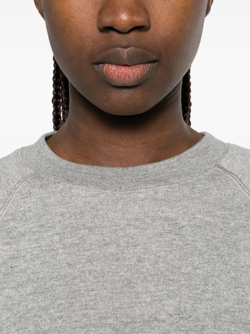 The Row Eulalia sweater met lange mouwen Grijs