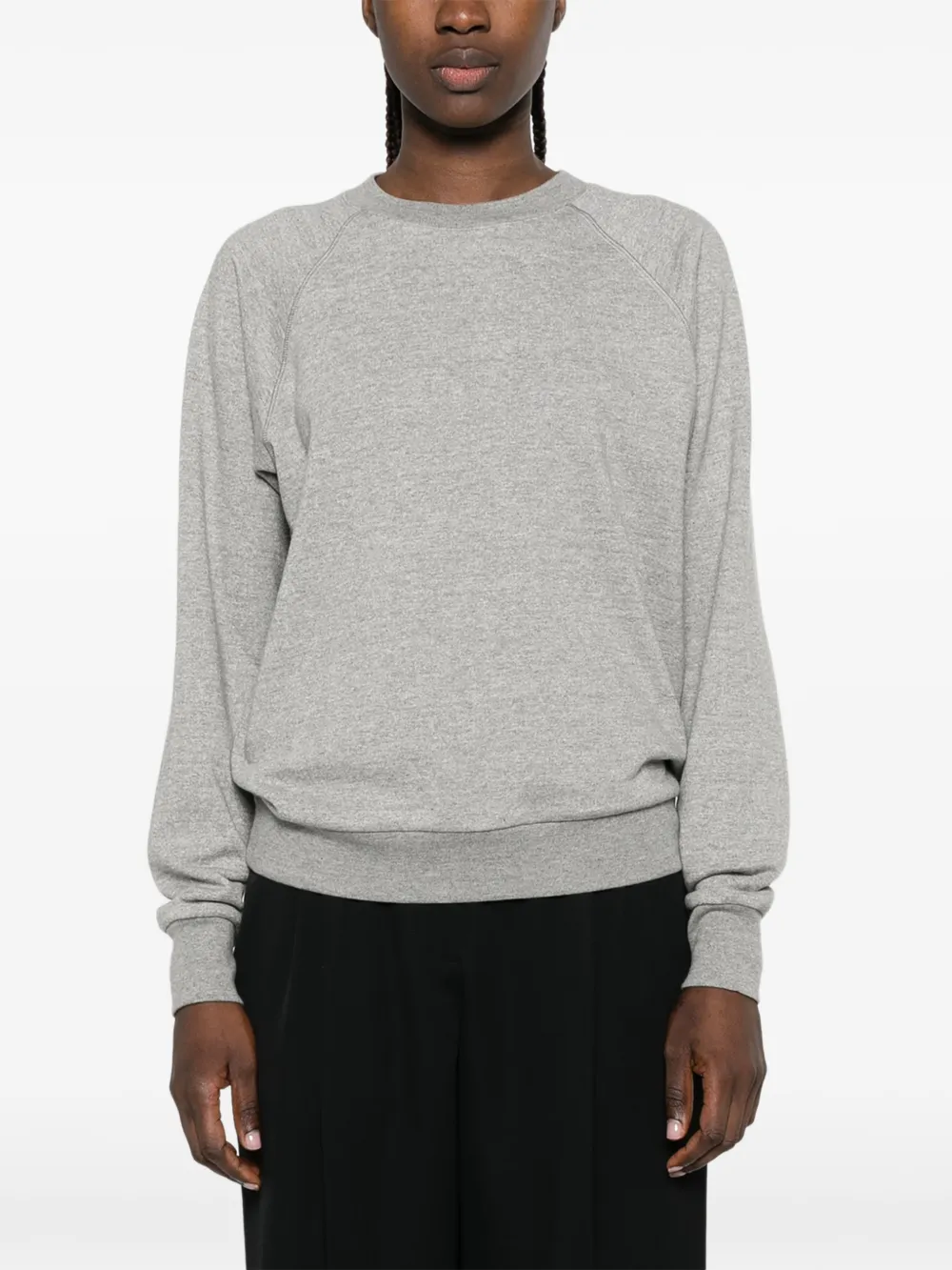 The Row Eulalia sweater met lange mouwen Grijs