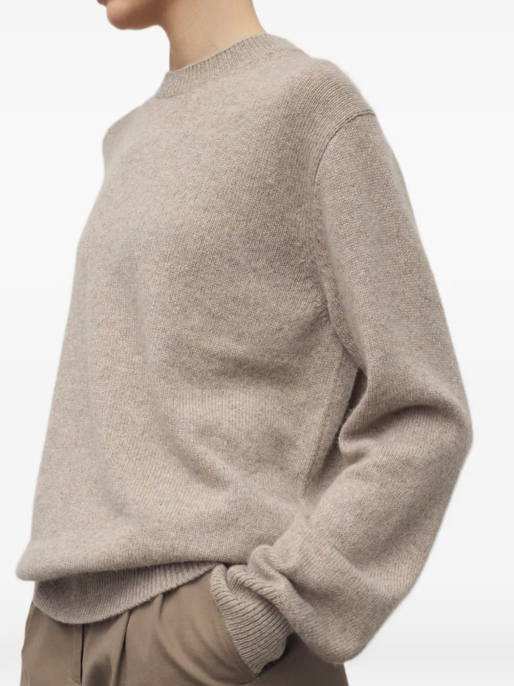 The Row Noval trui met lange mouwen Beige