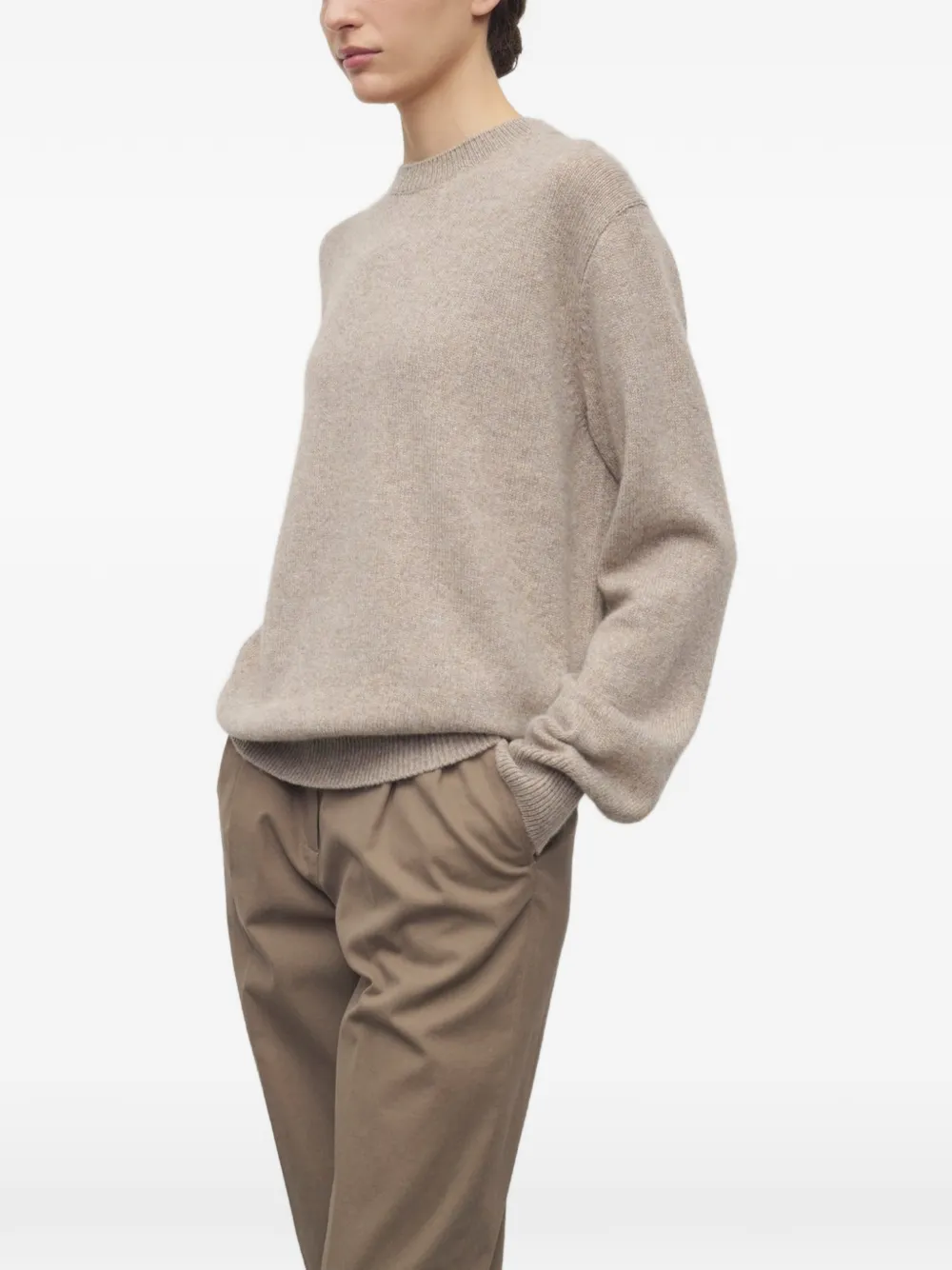 The Row Noval trui met lange mouwen Beige