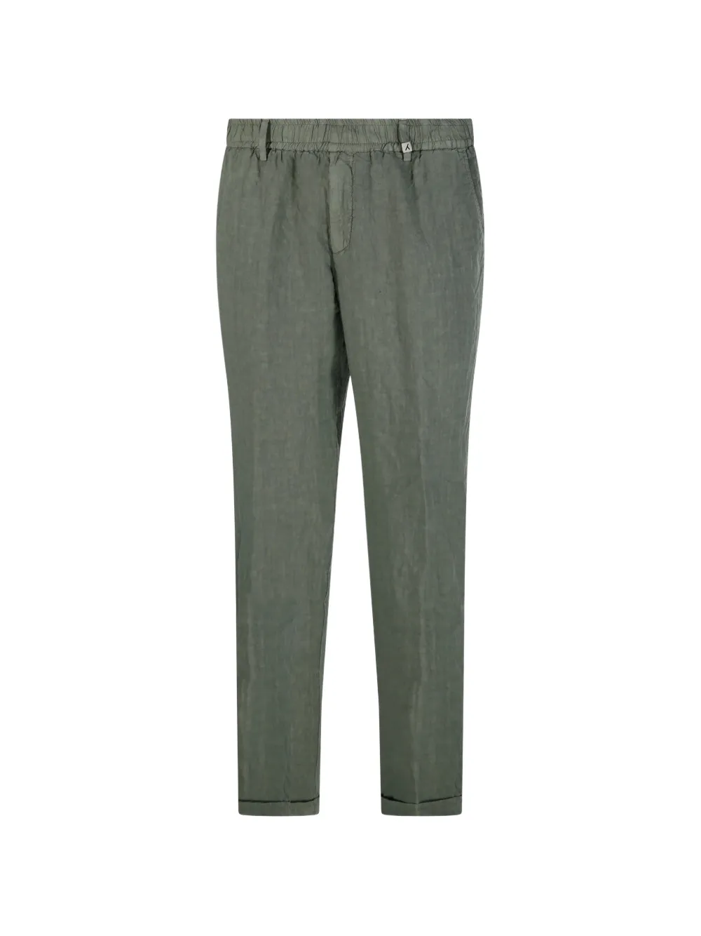 Myths elasticated-waistband trousers - Verde