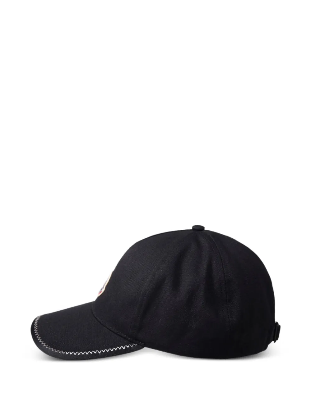  Moncler Logo-patch Baseball Cap - Black 