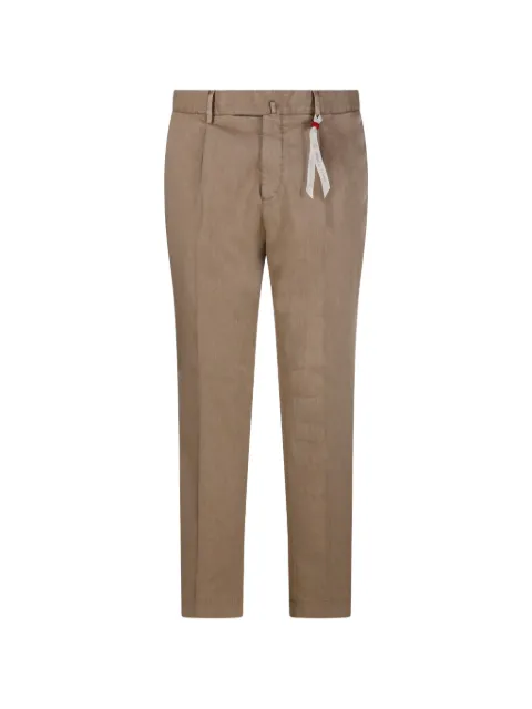 Santaniello belt-loop trousers