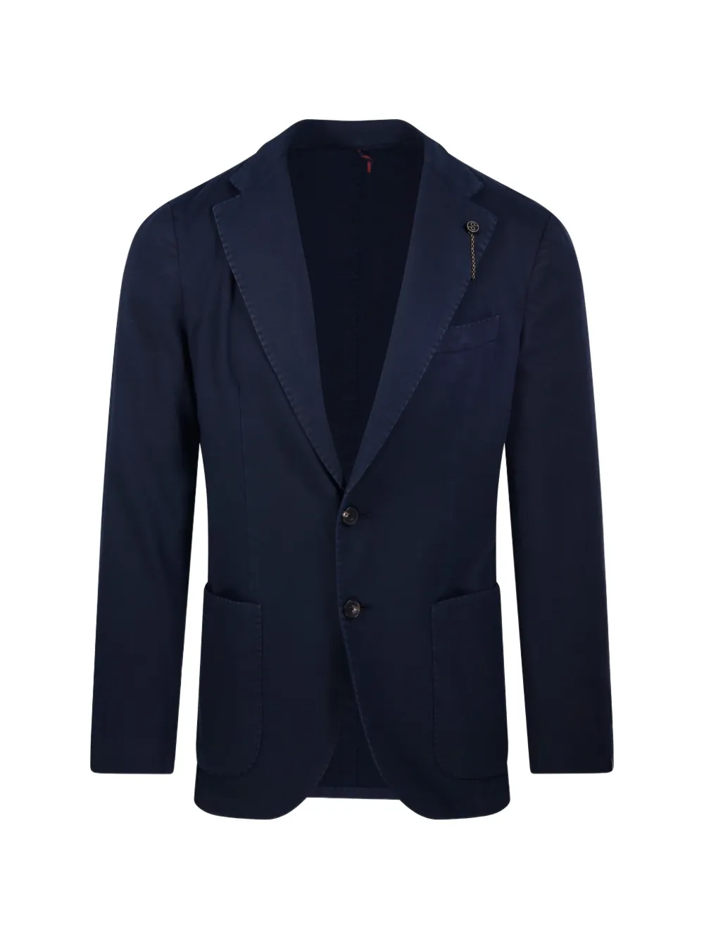 Santaniello single-breasted blazer - Blau