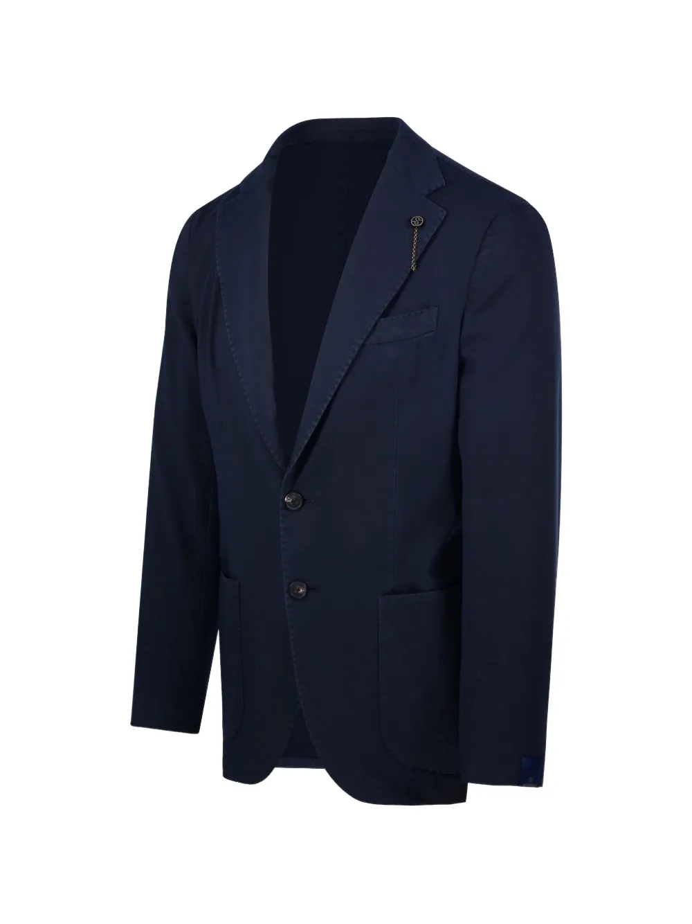  Santaniello Single-breasted Blazer - Blue 