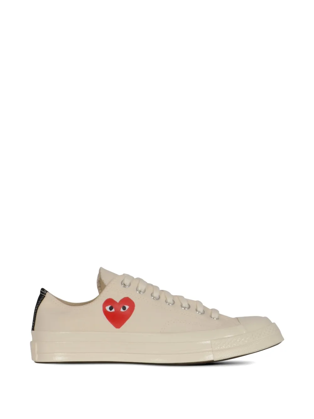 Comme Des Garçons Play x Converse Heart Chuck 70 sneakers - Toni neutri