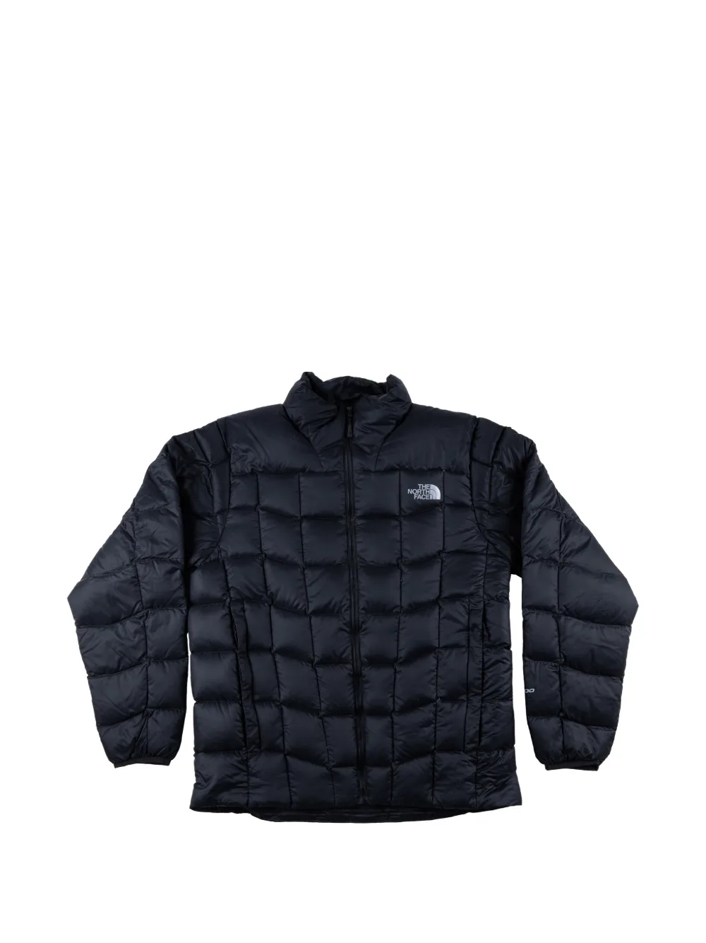 The North Face logo-detail padded jacket - Black