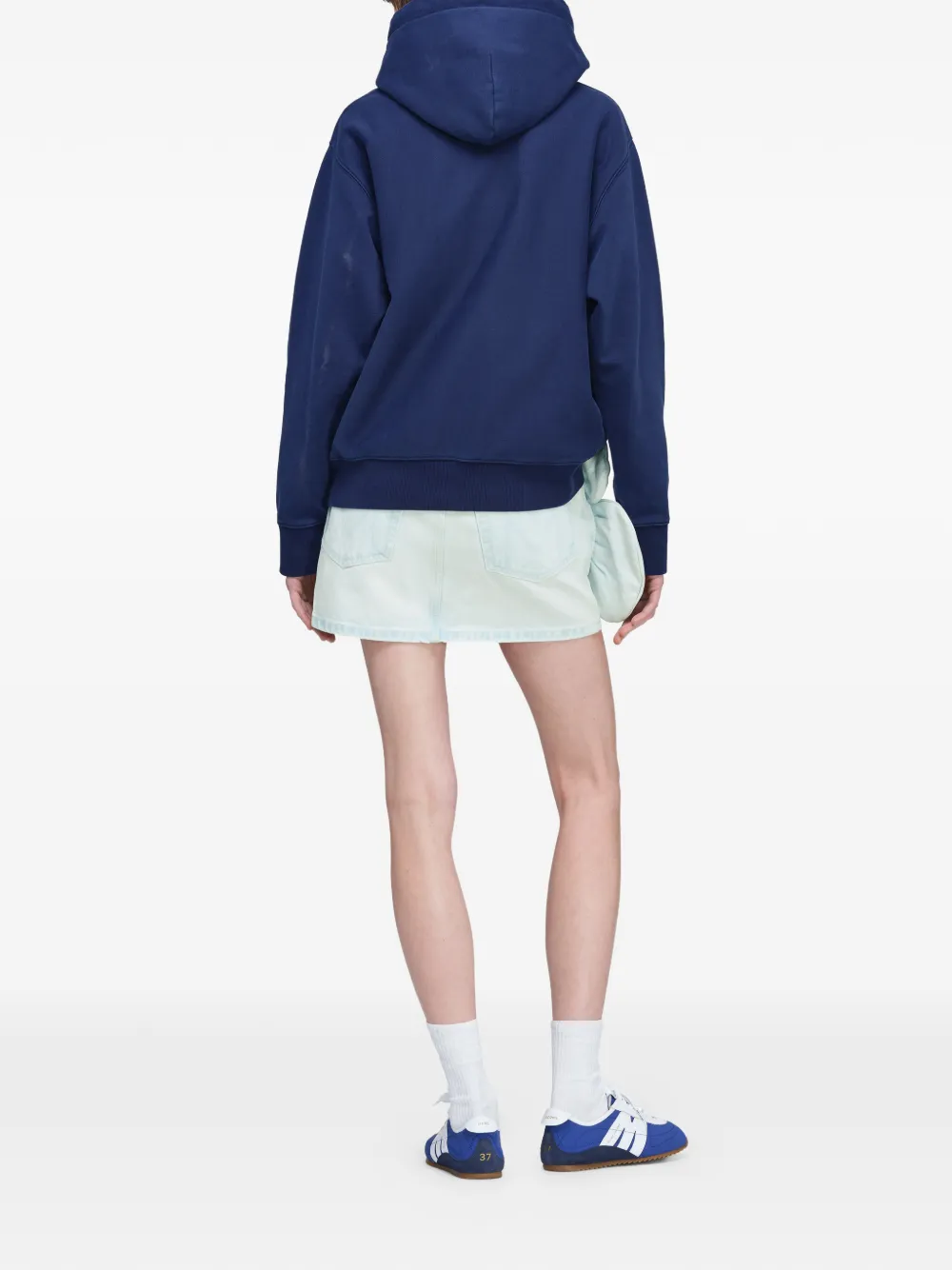 Marc Jacobs Hoodie met logoprint Blauw